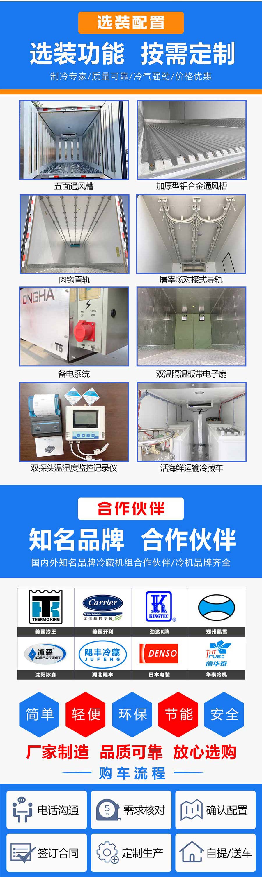 國(guó)六 福田3.5米柴油冷藏車