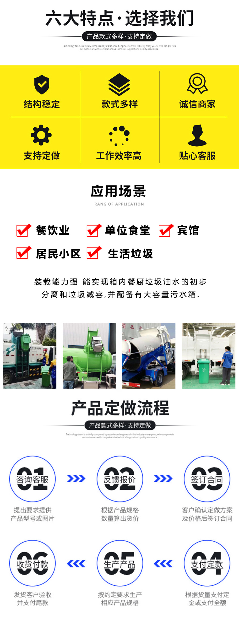 江淮駿鈴國(guó)六4.5方餐廚垃圾車(chē)